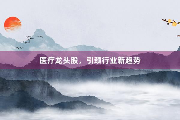医疗龙头股，引颈行业新趋势